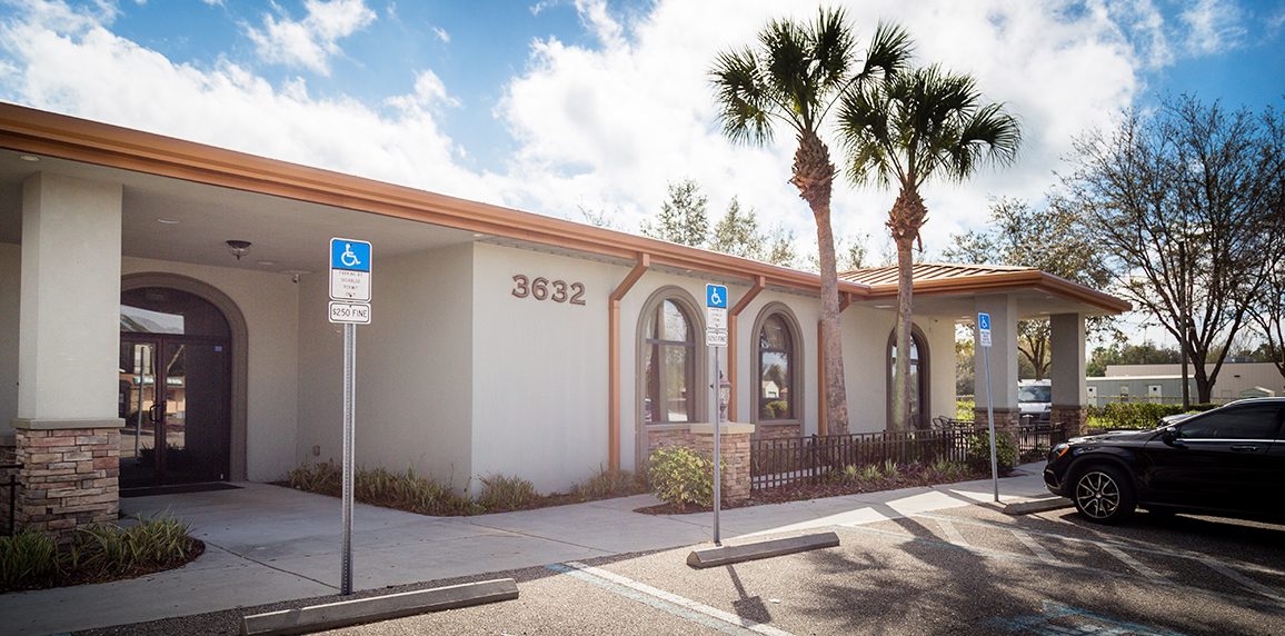 Exterior Building Image of Copperstone Executive Suites in Land O Lakes FL