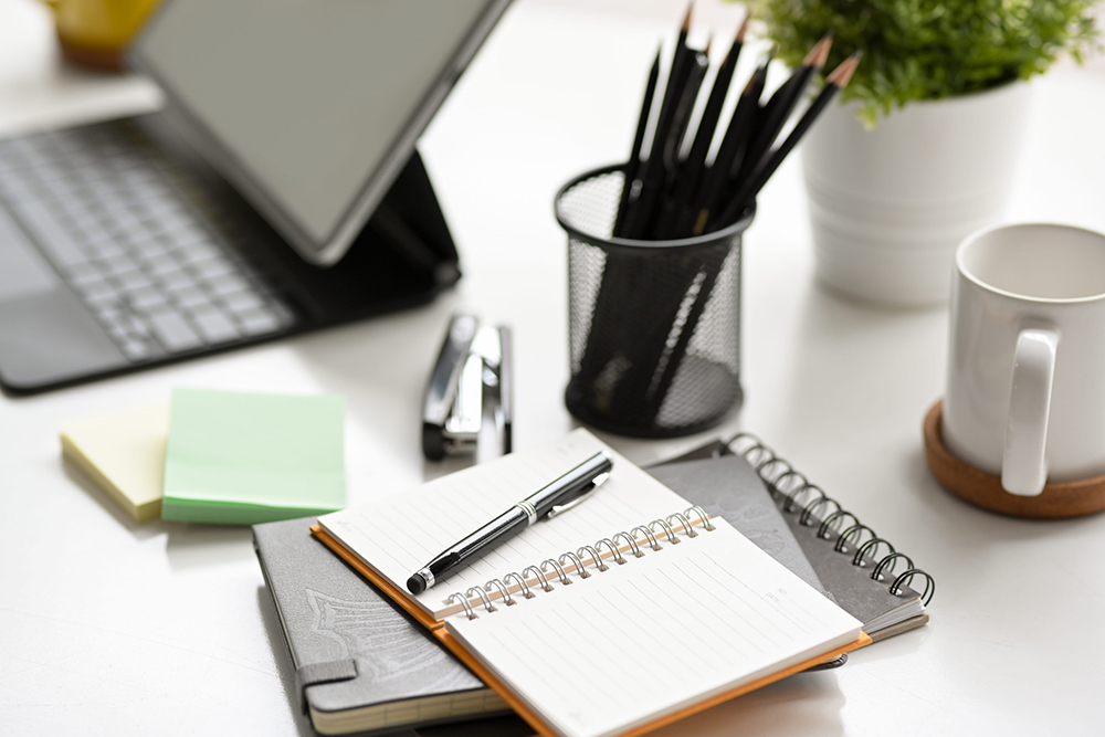 Home Office Set Up of a Land O Lakes Businesswoman Looking for a Virtual Office